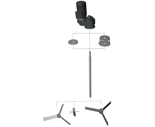 Indirect dynamic mixers Verdermix